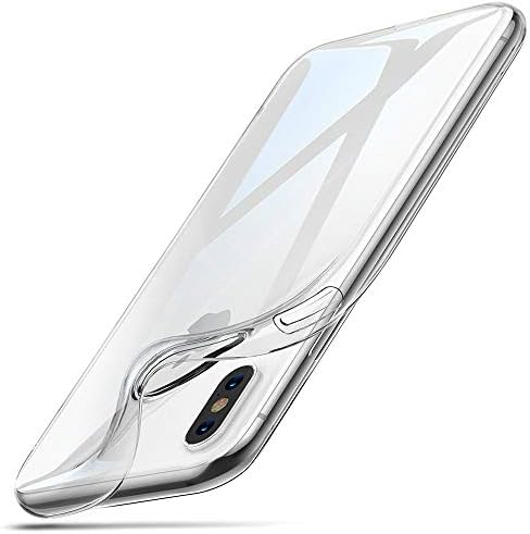 Фејвен За Iphone Xs Max Case Премиум Јасен Мек Tpu Гел Ултра Тенок Проѕирен Флексибилен Капак за Iphone Xs Max-6,5 Инчен Кристално Чист