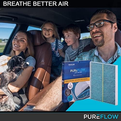 Филтер за воздух на кабината Pureflow PC99525X | Се вклопува во 2023-20 Hyundai Palisade