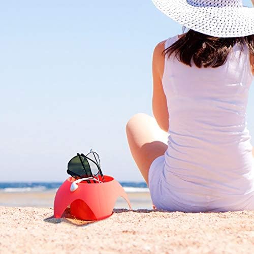 8-Спакувајте Песочни Подлоги За Плажа Држачи За Чаши За Пиење - Задолжителни Додатоци За Плажа За Жени, Возрасни И Семејства На Одмор На