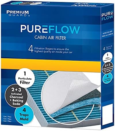 Pureflow Cabin Air Filter PC9957X | Fits 2013-07 Chevrolet Silverado 1500, 2014-07 Silverado 2500 HD, 2014-07 Silverado 3500 HD,