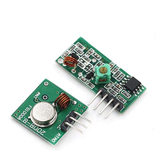 PMMCON 6PCS 433MHz RF Transmiter и комплет за приемници за Arduino