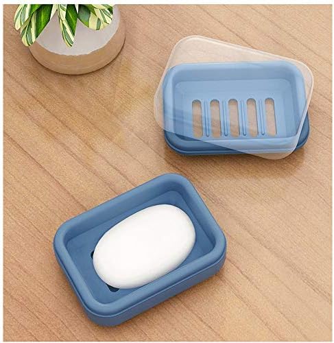 Креативно сапун сапун сапун-сапун сапун сапун кутија, креативна двојна двојна слој симпатична двослојна патувачка преносна сапун