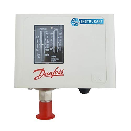 Прекинувач за притисок на Данфос за индустриски котел, струја, воздух, вода, масло, фрижидер. Модел: KP1