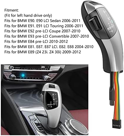 Pengchengwanli LHD Автоматски LED опрема за менување на копчињата за менување на копчињата за додатоци за автомобили BMW E90 E91 E93 E81