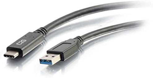 C2G USB кабел, USB 3.0 адаптер, USB C до адаптер, компатибилен со Thunderbolt 3 таблет, Chromebook Pixel, Samsung Galaxy Tabpro S, LG G6,