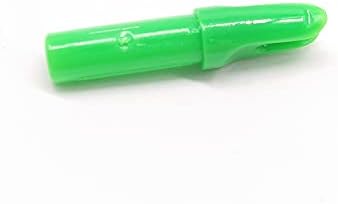 трговец Плус Пластична Стрелка Опашка Јаглерод Нок Стрелка Додатоци Внатрешен Дијаметар 6,2 мм, Пакет од 12