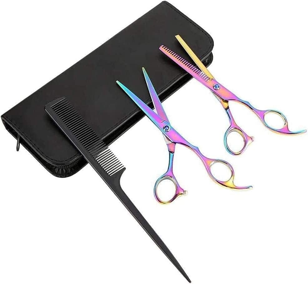 Фризерски ножици кои ги раздвојуваат алатките за фризури за коса и слабеење ножици за фризура за фризура за фризури
