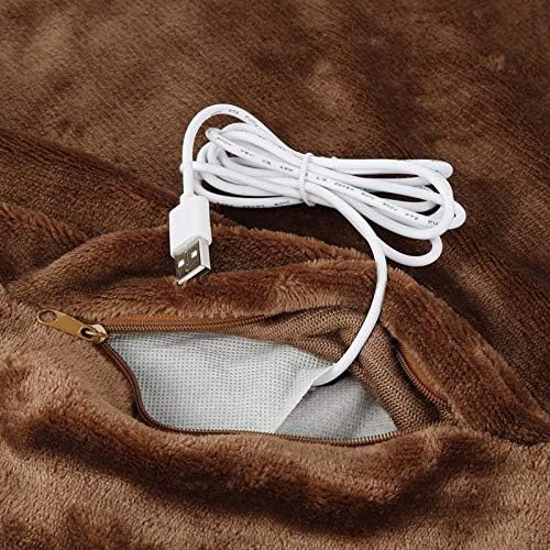 Орев USB загреани електрични ќебиња удобно ќебе за греење на јаглеродни влакна за затоплување за затоплување на шал за греење