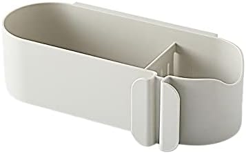 Пластични чинија за пластични садови за кујнски шалтер за фен за коса, заграда за заграда за заграда за складирање на фен за бања за бања пластична