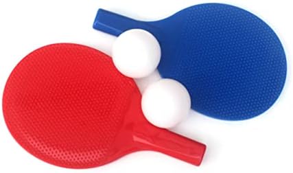 ИНОМ 2 Комплети Тенис Поставени Играчки На Отворено За Деца Рекети За Пинг Понг Пинг Понг Маса Загатка Дете