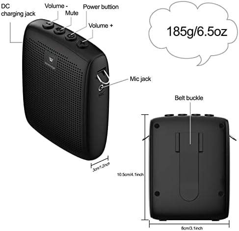 Winbridge Bluetooth Voice Amplifier WB002 и носат пакет на кутии
