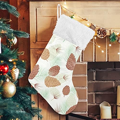 Есенски ананас Божиќни чорапи Големи Божиќни чорапи за камин елка дневна соба виси чорапи чорапи за семејни празници Божиќни забави