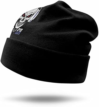 Foecbir beanie капи за мажи, слаби црни четки за череп за мажи, топла зимска капа плетена капачиња зимски гравчиња за мажи