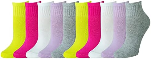 Амазон Најважен Женски Памук Лесно Амортизирани Чорапи За Глуждот, 10 Пара