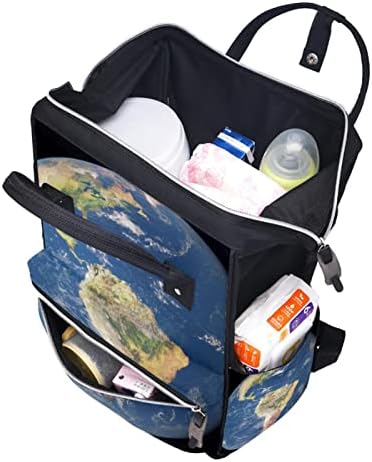 Планетата Земја Универзумот Торба За Пелени Ранец Торби За Менување Пелени За Бебиња Мултифункционална Торба За Патување Со Голем