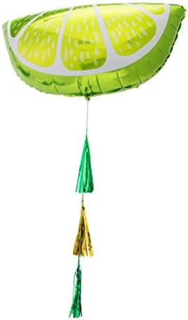 БЕСТОЈАРД 3 парчиња Хавајска Забава Овошје Алуминиумски Балон Летен Декор Хавајски Декор Овошен Декор Роденденски Балони Лист Хавајски Балон
