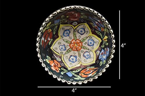 Керамички сад Елипот 4 инчи, керамички сад 4 , турски керамички сад, рачно изработен керамички сад