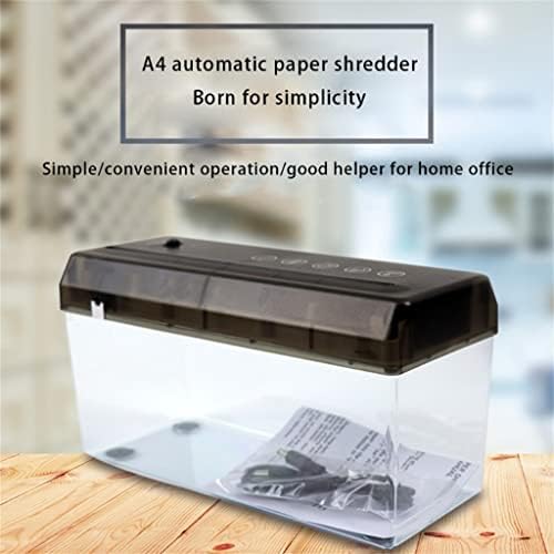 CZDYUF Mini Electric Shredder Portable фактурен документ за букви хартија за хартија USB батерија напојува