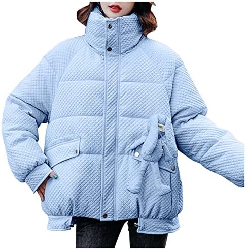 Зимски згусне палто со палто, мода моден палто, надворешна облека, долга топла цврста мека памучна памучна јакни со џебни качулки со долг ракав