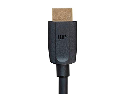 Monoprice DynamicView Ultra 8K HDMI кабел - 1,5 стапки - црна | Висока брзина, 48Gbps, Dynamic HDR, EARC & DynamicView Ultra 8K HDMI