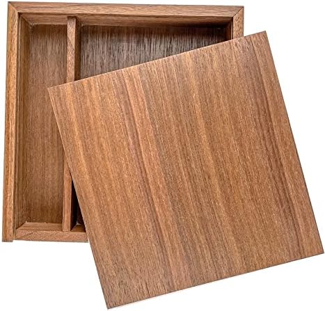 JBOS дрвена кутија со капаци дрвени кутии за занаетчиски кутии за подароци за подароци за подароци дрвени кутии за подароци со лизгачки