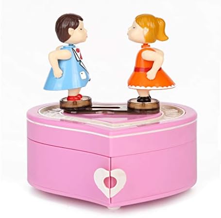 Lhllhl Doce Doll Music Box Radio Clockwork Girl Girl Girl Rand-Cranked Musical Mexhrance Свадба