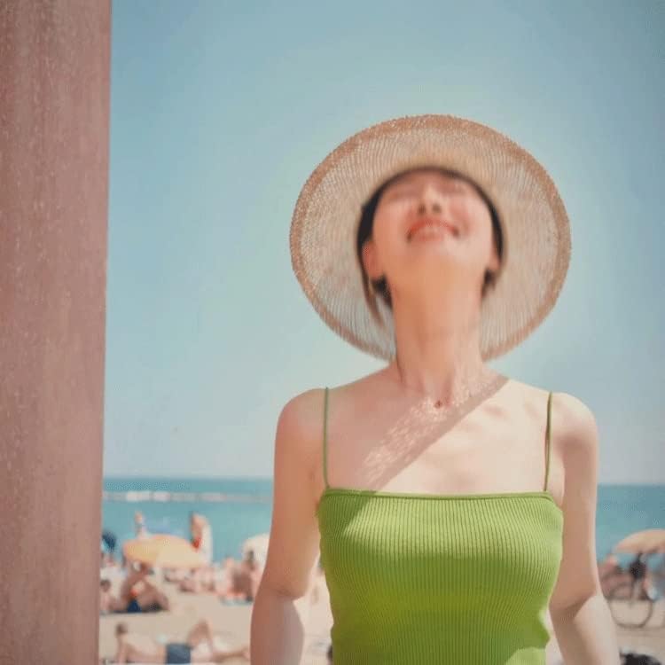 ZSEDP летна лента Seagrass Jazz Sun Hat дами на отворено капа за сончање на капаче за сончање