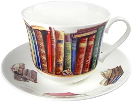 Рој Кирхам Љубители На Креативно Пишување Книга чаша За Појадок Чај И Чинија Постави Фина Коска Кина Англија