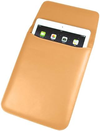 Лукрин ET1149_VCLS_NTR Магнетна размавта кутија, мазна кожа од кравјо, природен случај за iPad 2/3 -та генерација iPad 4 -та генерација