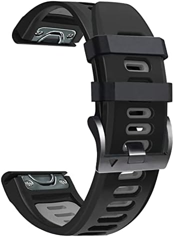 Bdnjn Силиконски паметни ленти за часовници за Garmin Fenix ​​7 6 6Pro 5 5 Plus 935 945 S60 S60 S62 нараквица QuickFit 22мм зглобови
