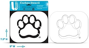 U-Stencil Mississippi State Paw Curbee матрица-MSUOO-603