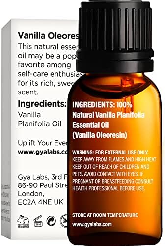 Налепници за имунолошки арома за маски и есенцијално масло од ванила за сет на кожа - чисти есенцијални масла од терапевтско одделение - лаборатории