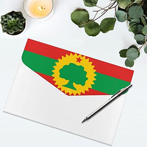 Знаме На Ослободителниот Фронт Оромо Организатор На Датотеки Со Хармоника со 6 Папки За Датотеки За Проширување на Џебот Папка За Поднесување