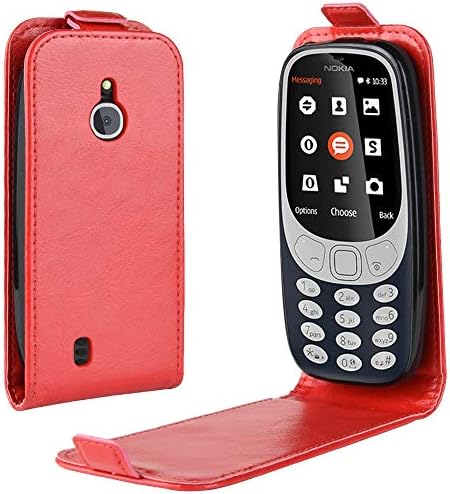 zl Еден Компатибилен со/Замена За Телефонски Случај Nokia 3310 3G 4G Стп Кожна Заштита Картичка Слотови Паричник Покритие Флип Случај