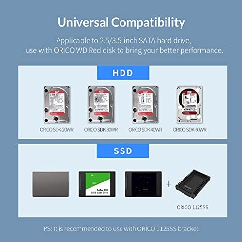XWWDP 2 Беј 3.5 USB3. 0 ДО SATA РАЦИЈА HDD Докинг Станица Алуминиум HDD Комплет 36w Адаптер За Напојување Hdd Случај