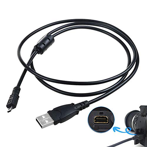 Snlope 3.3 ft USB Кабел ЗА СИНХРОНИЗАЦИЈА За Panasonic Камера Lumix DMC-LS80/s LS80k DMC-FS6 s