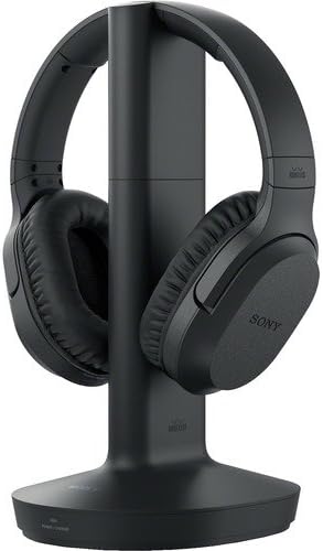 Sony 150 стапки Се Прошири СО Долг Дострел RF Безжичен Шум Намалувајќи Ги Динамичните Стерео Слушалки Со Контрола На Јачината на Звукот, Прекинувач