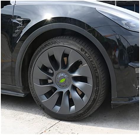 Компатибилен со Tesla Model Y Car Hubcaps Cyclone Hubcap 20-инчен автомобилски хабкап 4PCS Надворешни додатоци за декорација
