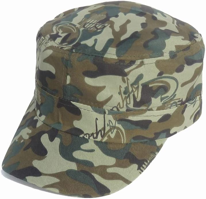 Прилагодливо унисекс питонски стил на армијата, дигитално камо лого капа за маж и жени, основен секојдневен воен стил