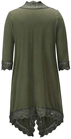 Foviguo женски ров палто, гроздобер прикриен за жени со краток ракав голф го прикрива летото преголемо цветно ладно вклопување