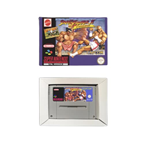 Samrad Street Game Fighter II Turbo - картичка за акција на верзија на Eur верзија со малопродажба со малопродажба