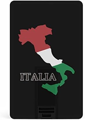Италија Знаме Мапа КРЕДИТНА Картичка УСБ Флеш Дискови Персонализирана Меморија Стап Клуч Корпоративни Подароци И Промотивни