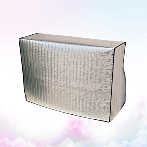 Angoily 2 парчиња сенка Сонце филм XXCM Заштита на отворен метален воздух сребрен климатизација алуминиумски капак за покривање