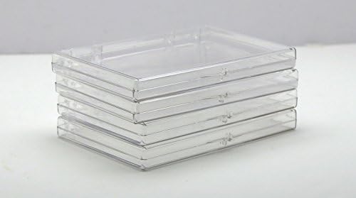 Чиста пластична кутија 6 l x 4 w x 1/2 h - 4 парчиња по пакување