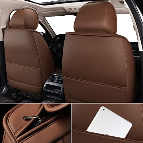 Оазис авто-автомобилско седиште опфаќа додатоци Комплетна поставена премија Nappa кожа заштитник за перничиња Универзално вклопување