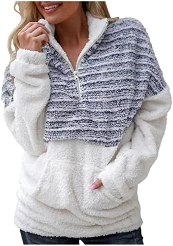 Женски џемпери за туники моден кадифен патент со долг ракав зашици топол џемпер пуловер есен зима