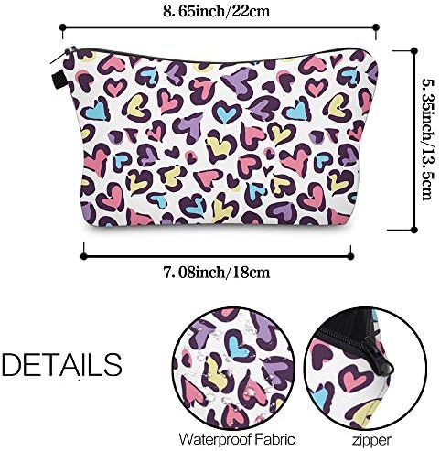 Аифамија Симпатична Торба За Шминка За Патување Козметичка Торба Подарок За Мали Торбички За Жени