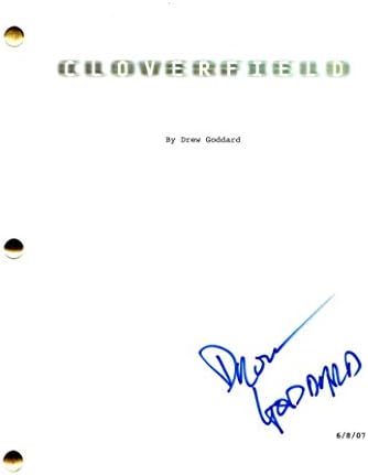 Дру Годард потпиша автограм - Кловерфилд целосна филмска скрипта - Jеј Абрамс, Лизи Каплан, ТJ Милер, Даредевил, алијас, убиец на вампир,