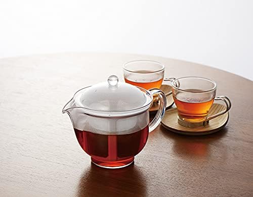 Akebono TW-3739 чајник, полиестерска мрежа, L, направена во Јапонија, чист чајник, разнишано, лесно се истура, фино и издржлива полиестерска
