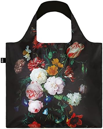 Музејот Локи, Јан Дејвидс де Хем, сеуште живот со цвеќиња во стаклена вазна за еднократна торба за купување, разнобојна
